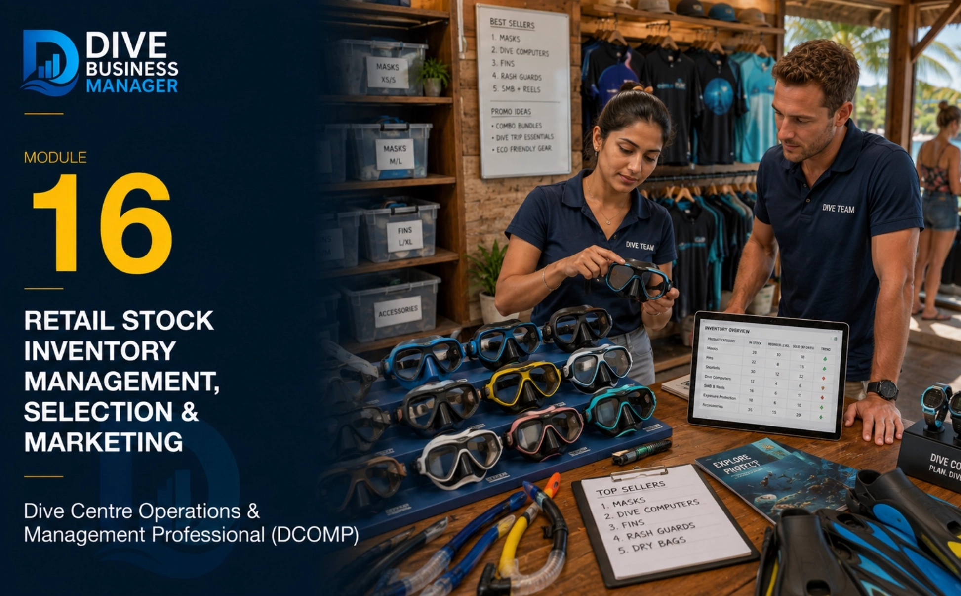 Module 16: Retail Stock Inventory Management, Selection & Marketing